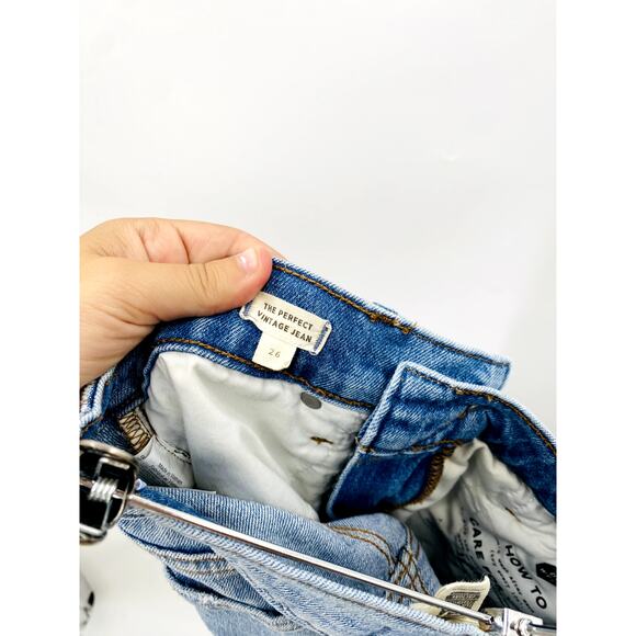 Madewell 26 blue The Perfect Vintage jeans - Picture 5 of 8